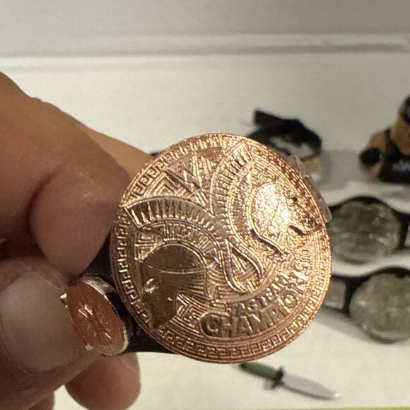 WWE Tag Team Championship Title Belt Set lot Of Action Figure Accessories TNA - Picture 3 of 10